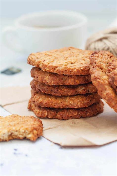 healthy anzac biscuits recipe